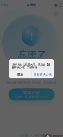 花呗现在啥情况下不能用