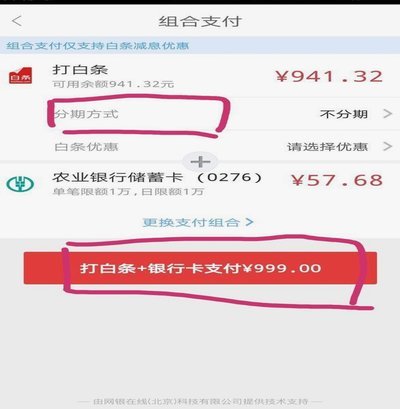 白条额度支付方式详解