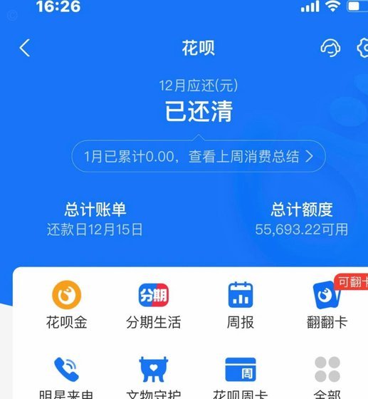 怎么查拿去花账单