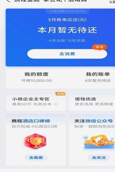 怎么查拿去花账单