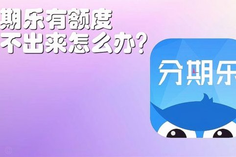 分期乐有额度取不了